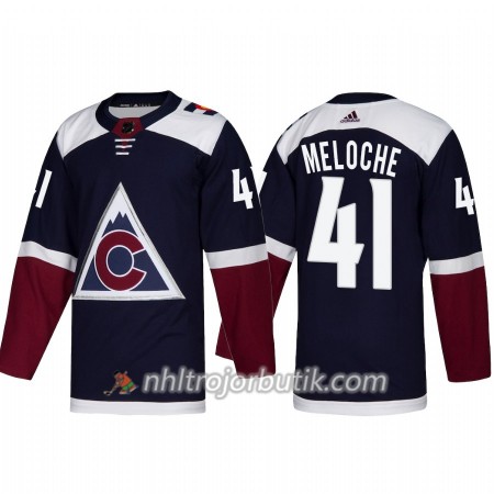 Män Ishockey Colorado Avalanche Tröja Nicolas Meloche 41 Alternate Adidas 2018-19 Authentic